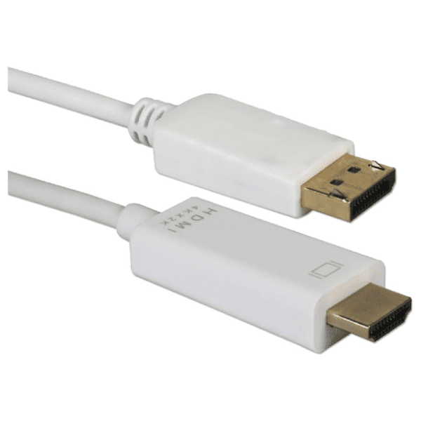 Konverter kabl DisplayPort na HDMI (m/m) 1.8m beli