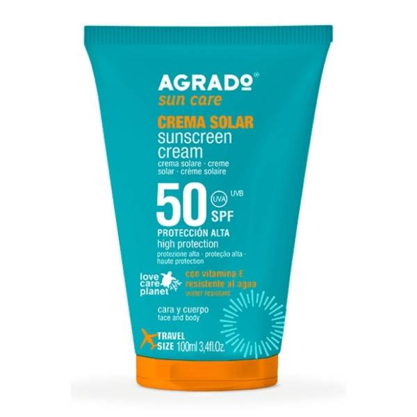 Krema za sunčanje AGRADO vodootporna SPF50 100ml