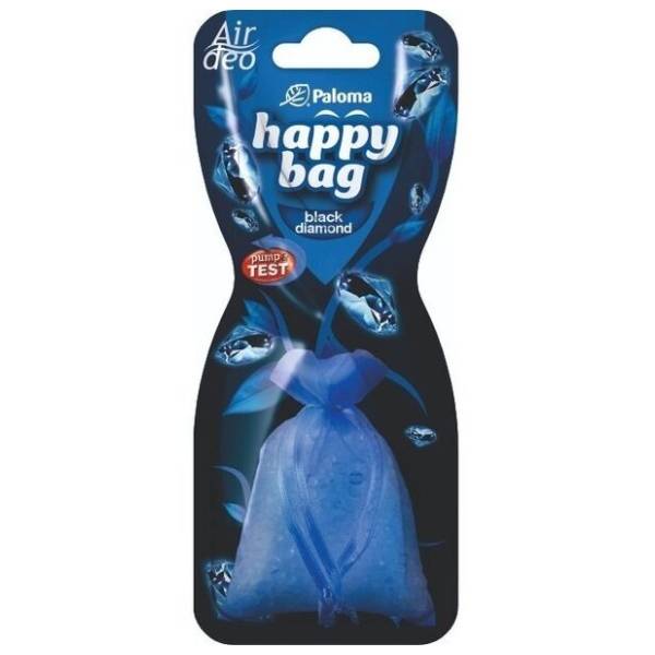 LA PALOMA osveživač za auto happy bag black diamond