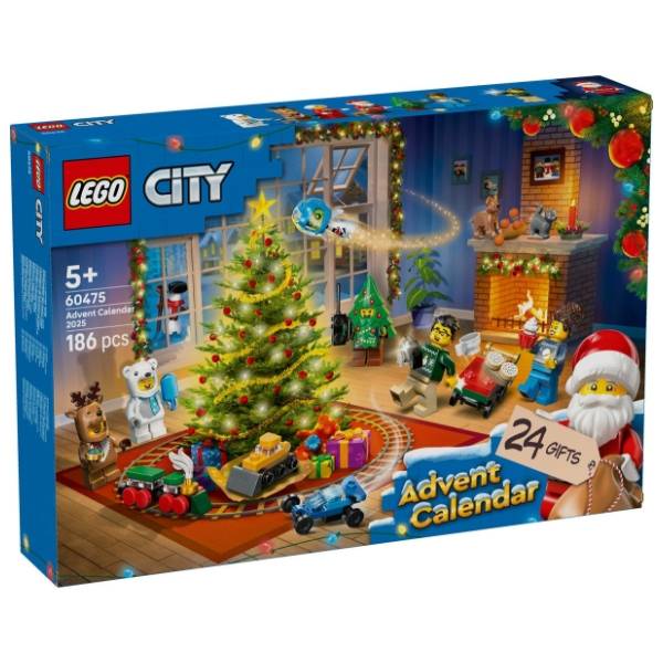 LEGO City Božićni kalendar 2025 60475