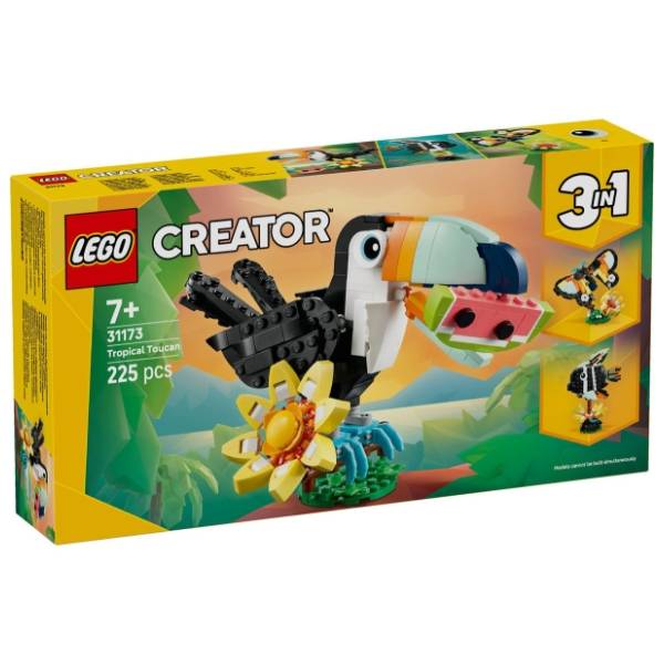 LEGO Creator 3in1 divlje životinje Tropski tukan 31173
