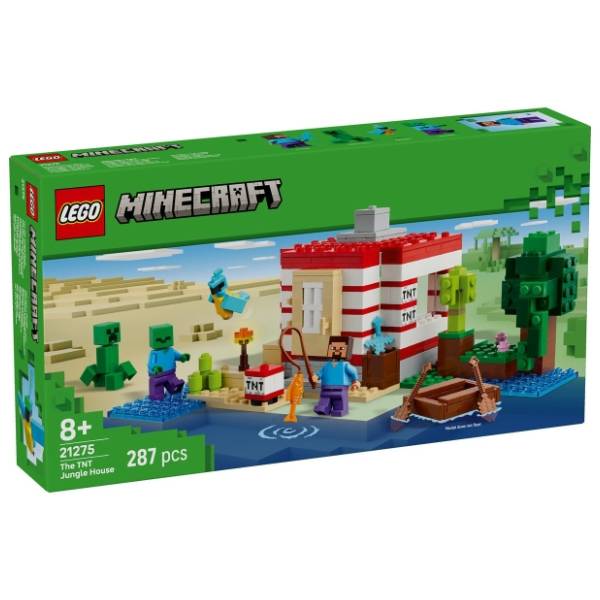LEGO Minecraft TNT kuća u džungli 21275