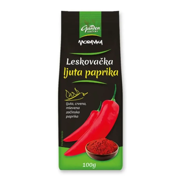 Ljuta paprika MORAVKA Leskovačka  100g