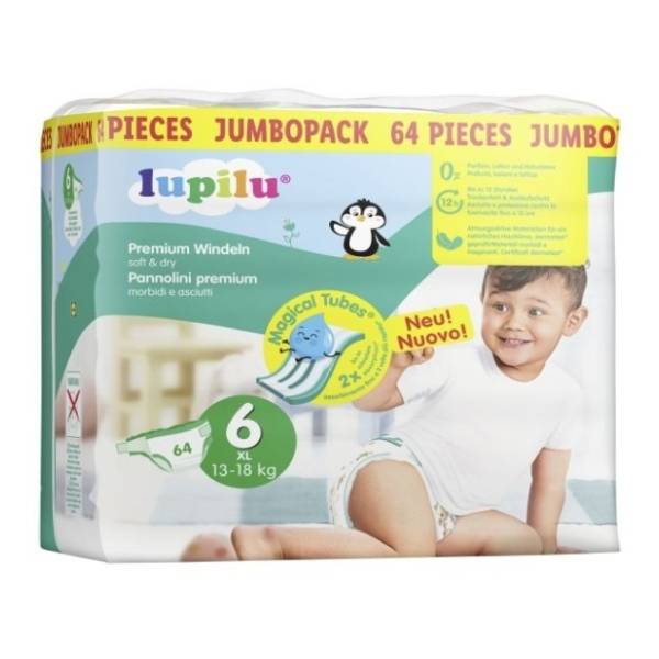 LUPILU pelene 6 64kom