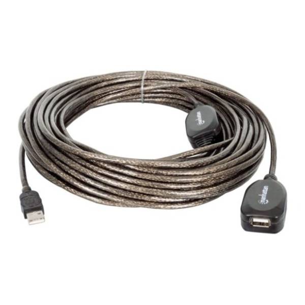 MANHATTAN kabl USB-A 2.0 produžni aktivni (m/ž) 20m