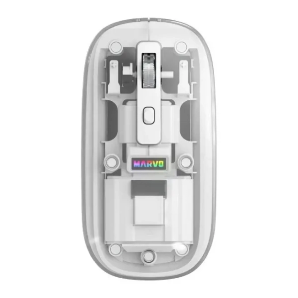 MARVO bežični miš Prism B10 M810W Transparent White