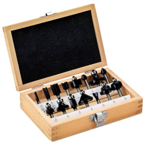 METABO 15-delni set glodala prihvat 6 mm 635260000