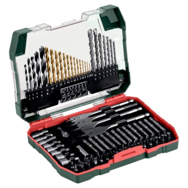 METABO 86-delni set bitova, burgija i pribora 626708000