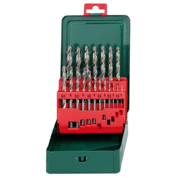 METABO HSS-G set burgija za metal 19-delni 1,0-10mm 627153000