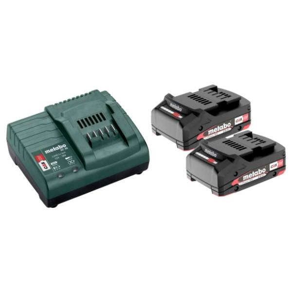 METABO set baterija 2 x 2,0 Ah 18V; punjač SC 30 685161000