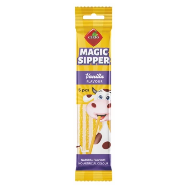 Mlečni napitak CERIO magična slamčica vanila 30g