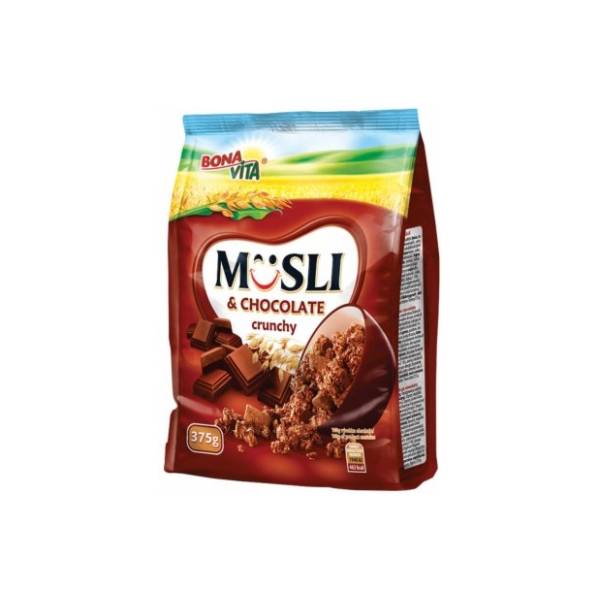 Musli BONAVITA crunchy čokolada 375g
