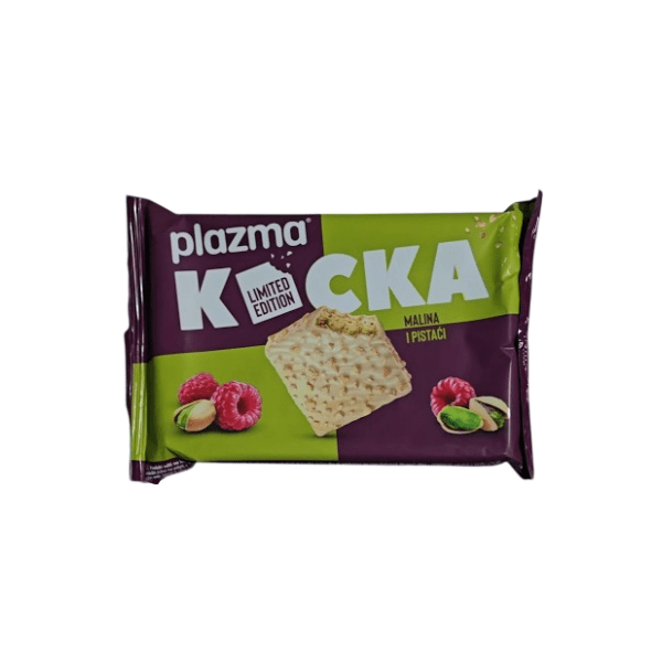 Napolitanka PLAZMA kocka malina pistaći 67,5g