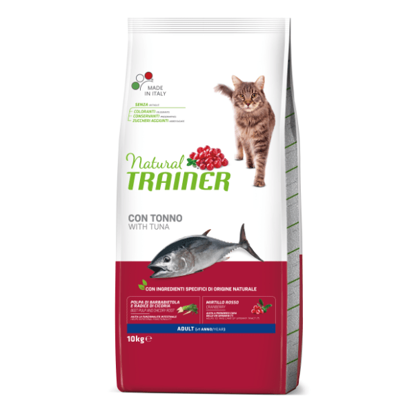 NATURAL TRAINER Adult hrana za odrasle mačke tunjevina 10kg