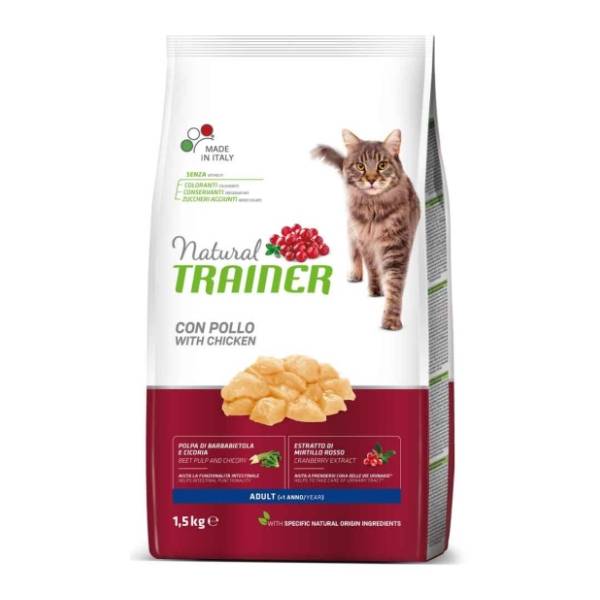 NATURAL TRAINER hrana za odrasle mačke tunjevina 1,5kg