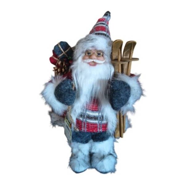 Novogodišnja figura Deda Mraz 35cm PANGRAF