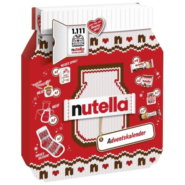 Novogodišnji paketić NUTELLA Adventski kalendar 528g