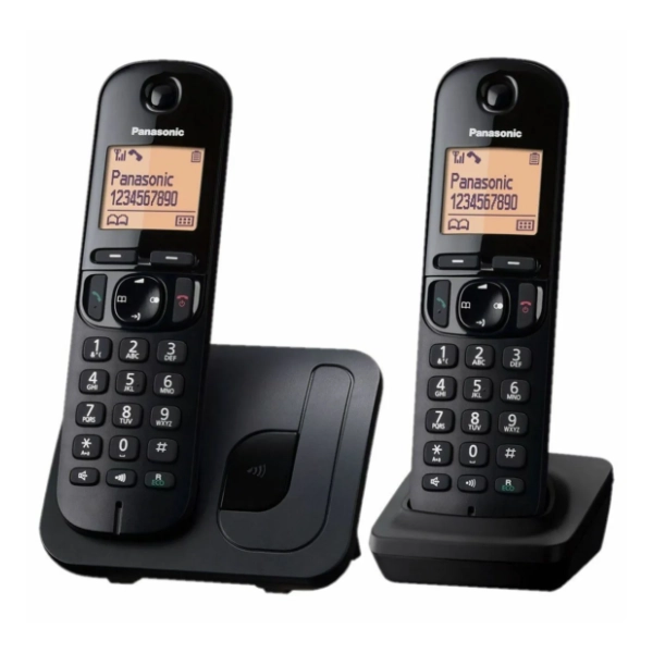 PANASONIC KX-TGC212FXB Duo bežični fiksni telefoni