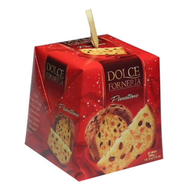 Panetone DOLCE FORNERIA biskvit sa kandiranim voćem 500g