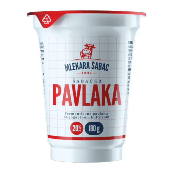 Pavlaka 20%mm MLEKARA ŠABAC 180g