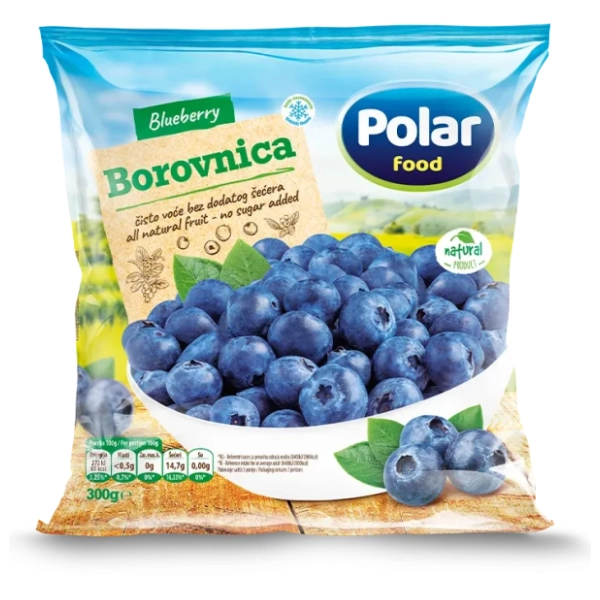 POLAR FOOD borovnica 300g