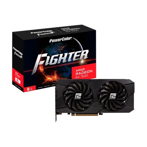 PowerColor AMD Radeon RX 7600 Fighter (8G-FV2) 8GB GDDR6 128-bit grafička kartica
