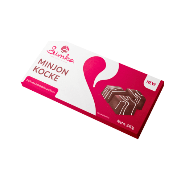 Praline SIMKA minjon kocke 240gr