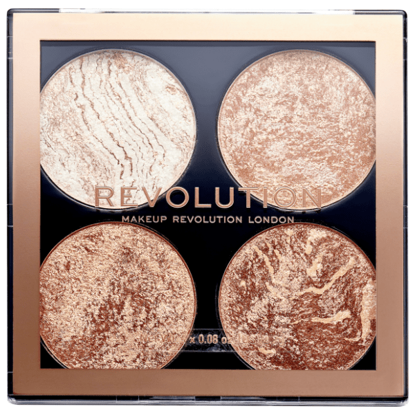 REVOLUTION Cheek kit hajlajter i bronzer don't hold back 