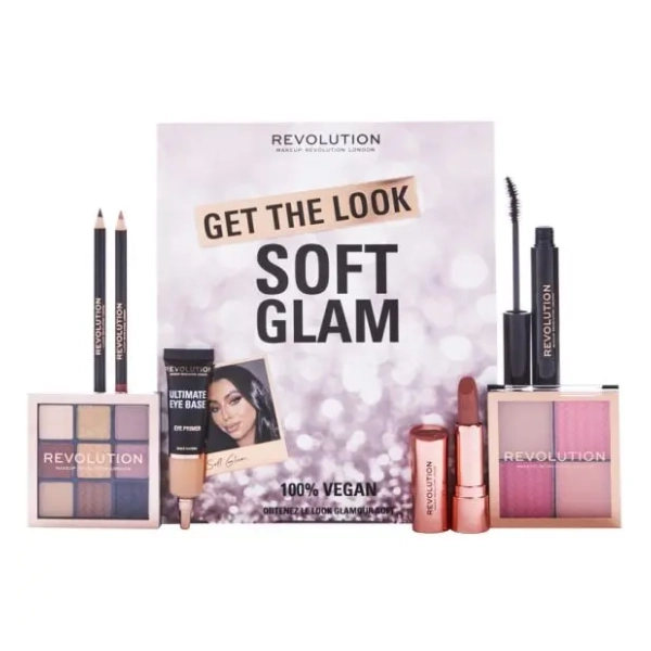 REVOLUTION Get the look soft glam set 7 proizvoda