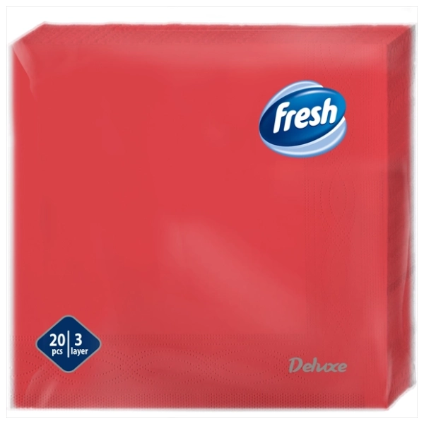 Salvete FRESH crvene 3sloja 20kom