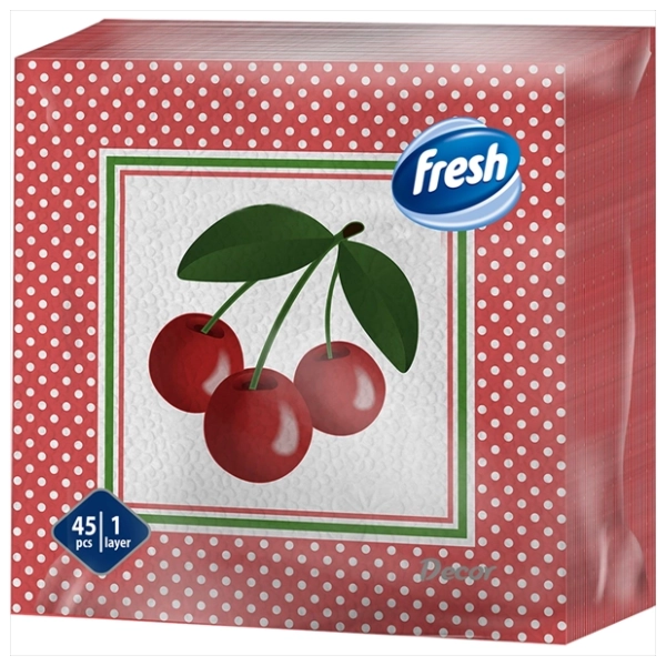 Salvete FRESH Frutti 1sl 45kom