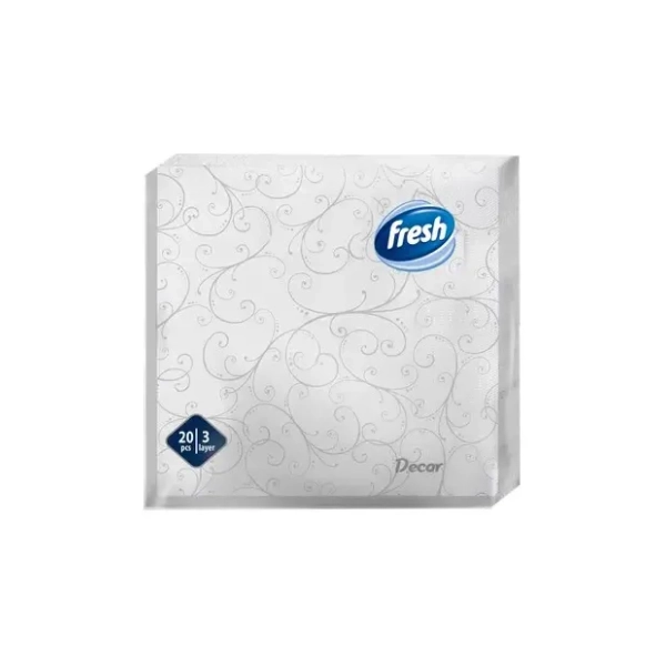 Salvete FRESH Silver 3sloja 20kom