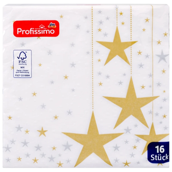 Salvete PROFISSIMO Zvezdana prašina 3sloja 16kom