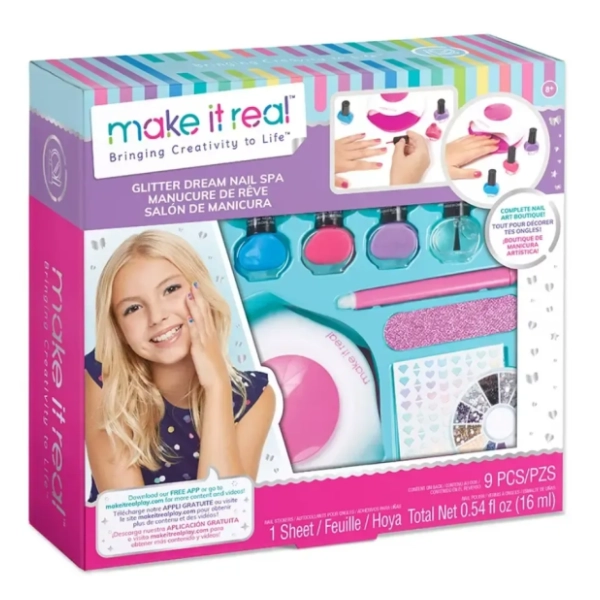 Set za lakiranje Nail Spa MAKE IT REAL