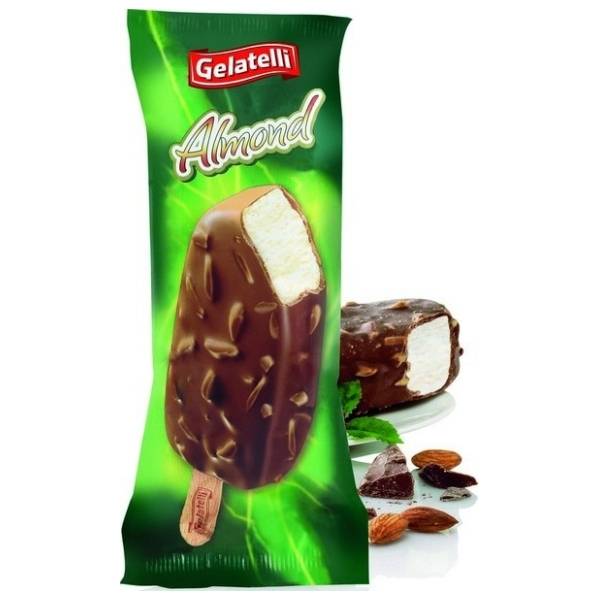Sladoled GELATELLI badem i čokolada 120ml