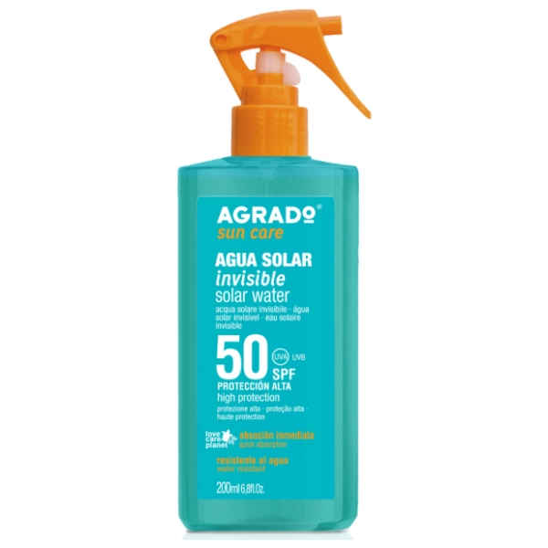 Sprej za zaštitu od sunca AGRADO Agua solar SPF50 200ml