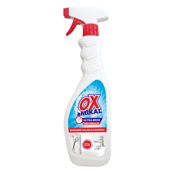 Sredstvo za čišćenje kamenca OX ANTIKAL sa pumpicom 750ml