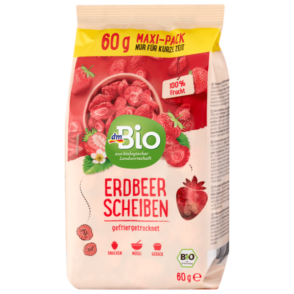 Suve jagode DM BIO sečene 60g