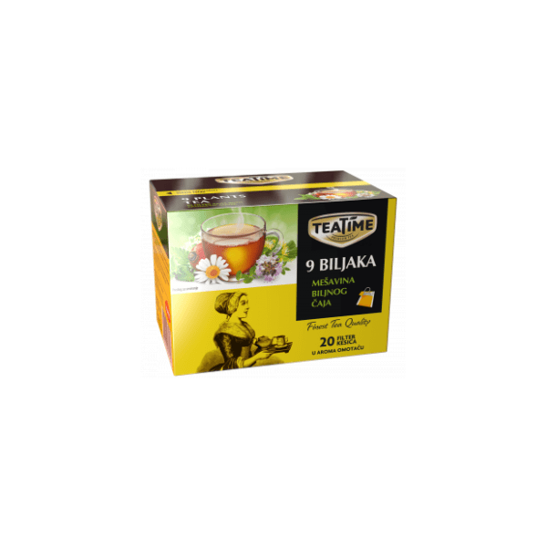 TEA TIME čaj 9 biljaka 30g