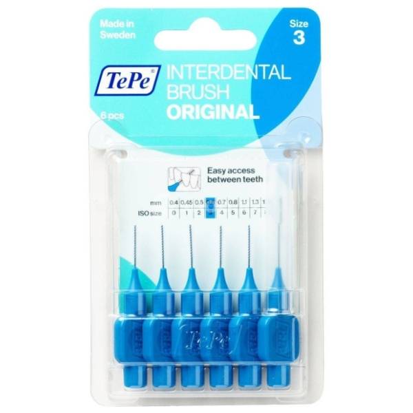 TEPE ISO 3 Original interdentalne četkice plave 6kom
