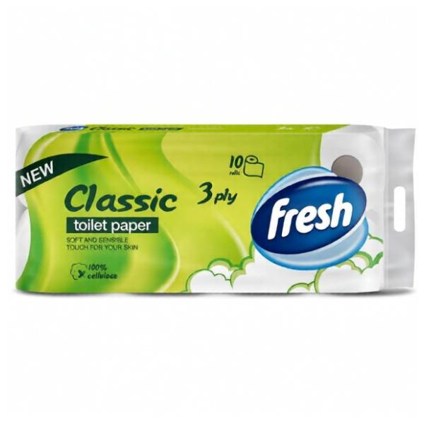 Toalet papir FRESH exclusive 3sloja 10kom