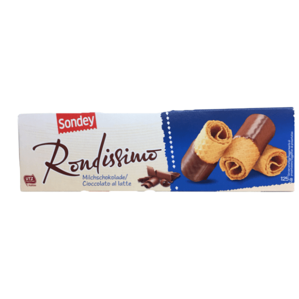 Vafl rolnice SONDEY čokolada 125g