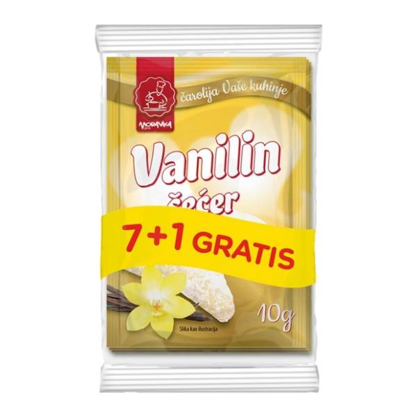 Vanilin šećer MORAVKA 7+1gratis 7x10g