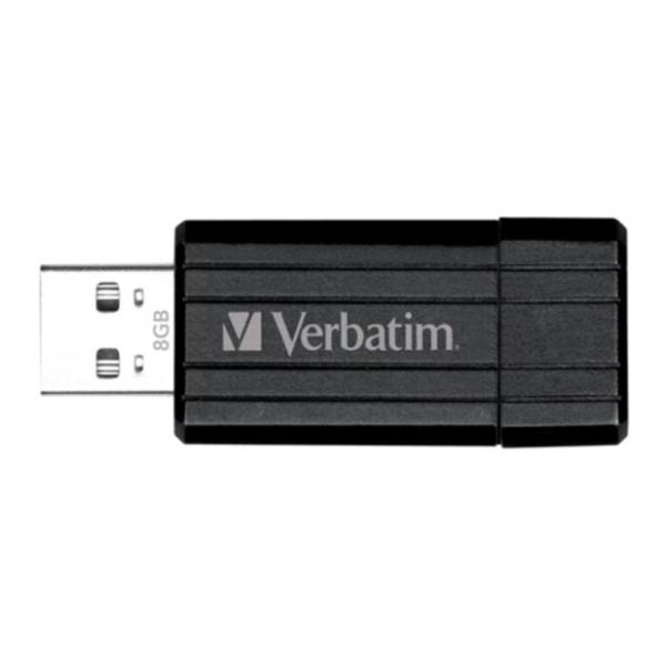 VERBATIM USB flash memorija 8GB PinStripe USB 2.0 (49062)