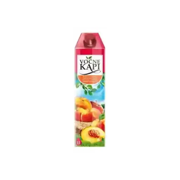 Voćni sok VOĆNE KAPI breskva 1l