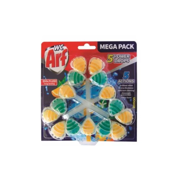 WC osveživač ARF power drops lemon boost 3x55g
