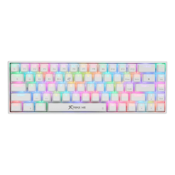 XTRIKE bežična tastatura GK994W ARGB White
