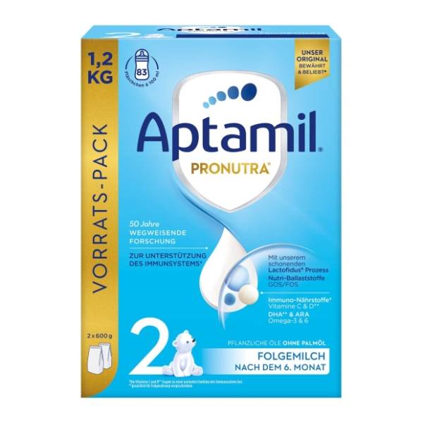 Zamensko mleko APTAMIL Pronutra 2 1,2kg