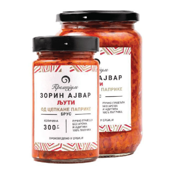 Ajvar ZORIN cepkani ljuti 300g