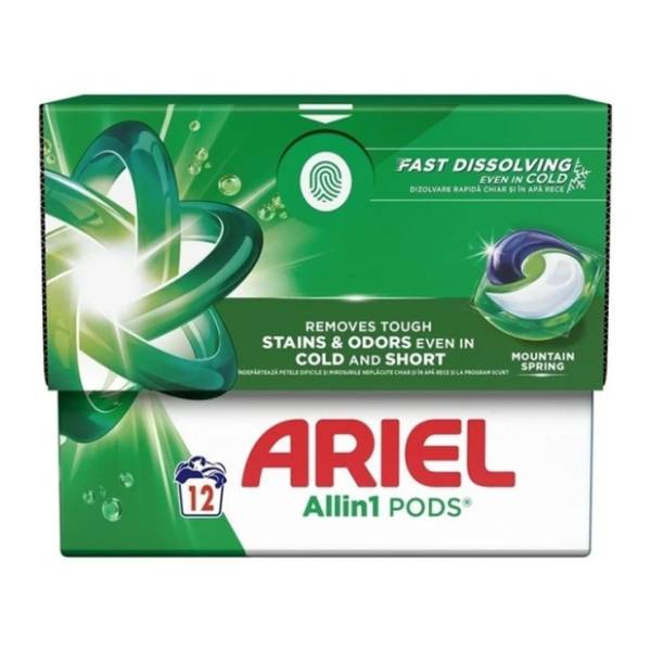 ARIEL PODS Mountain spring kapsule za veš 12kom